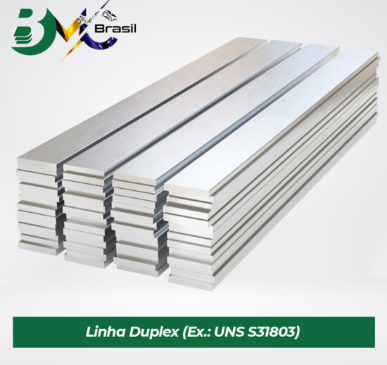 Linha Duplex (Ex.: UNS S31803)