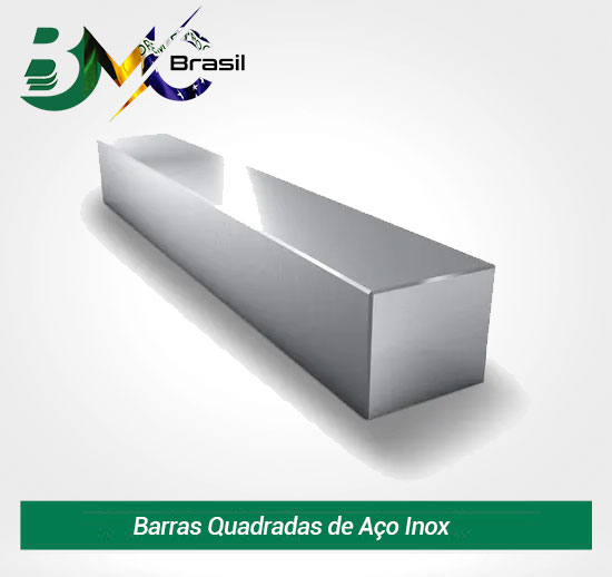 Barras Quadradas de Inox